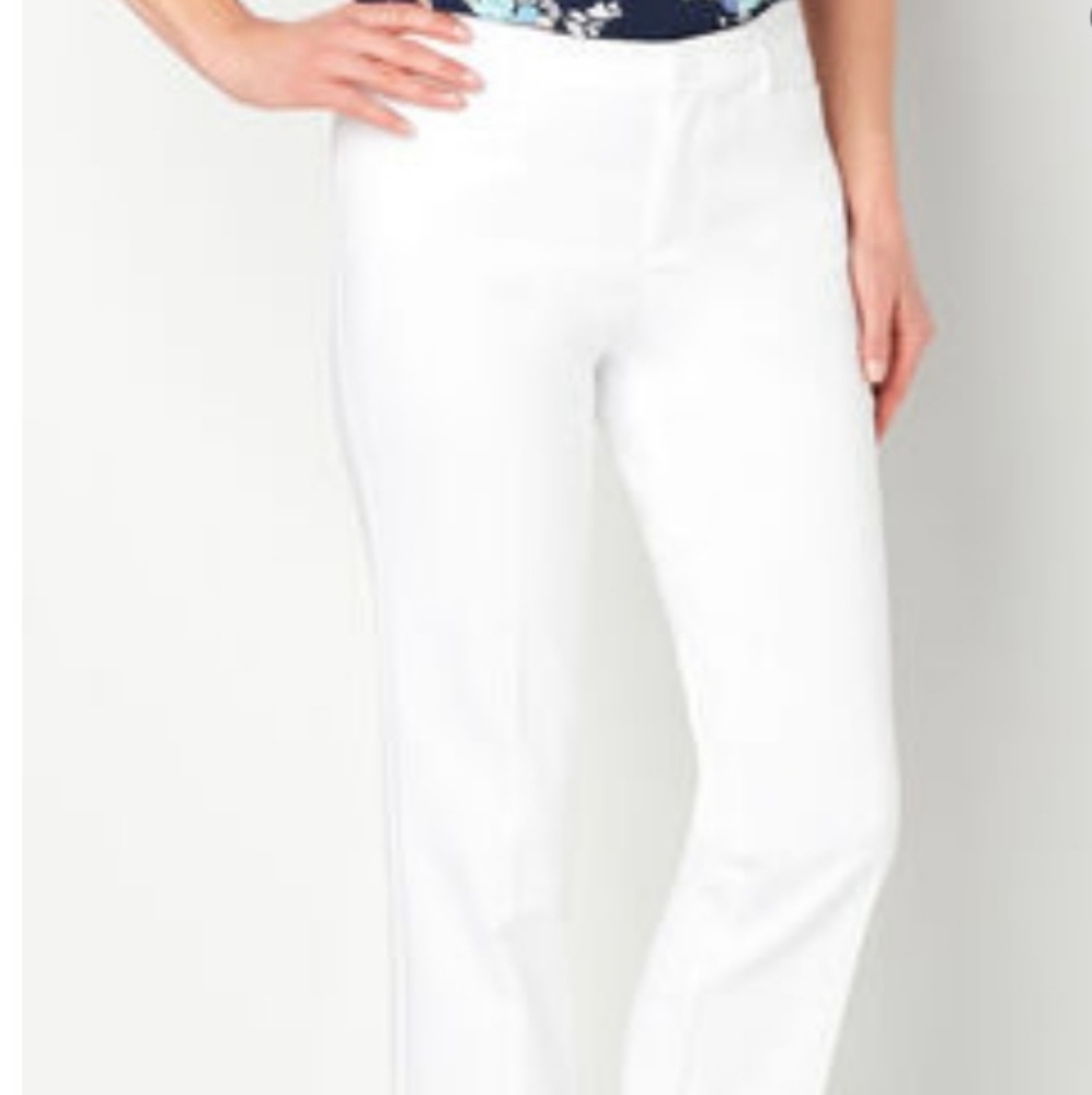 *NWT Christopher & banks Everyday Trouser Pant, Shaped Fit, Mid-Rise